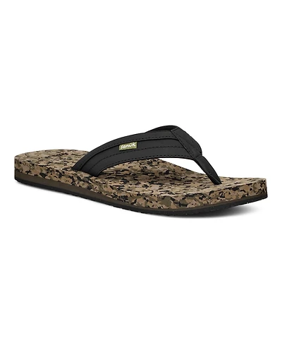 Sanuk Men's Ziggy Softest Slip-On Sandals