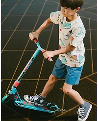 Deux par Deux Little Boys Little/Big Parachute Shorts with Patch Pockets