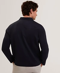 Ted Baker Men's Long-Sleeve Polo Shirt