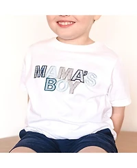 Sweet Wink Baby Boys Mama's Patchwork Short Sleeve T-Shirt