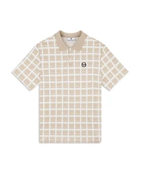 Sergio Tacchini Men's Damarindo Check Polo Shirts