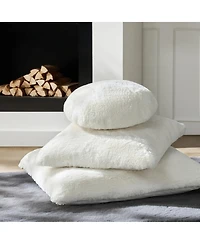 Z Gallerie Shay Faux Fur Floor Pillow 30"