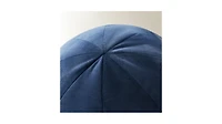 Veda Velvet Ball Pillow 12" - Burgundy
