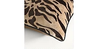 Bronze Tiger Pillow 22"