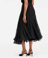 I.n.c. International Concepts Women's Asymmetrical Midi Skirt, Macy's Exclusive