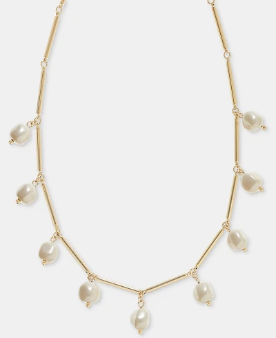 Lauren Ralph Lauren Shaky Imitation Pearl Statement Necklace