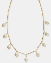 Lauren Ralph Lauren Shaky Imitation Pearl Statement Necklace