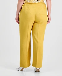 Kasper Plus L-Pocket Straight Pants