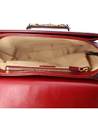 Pre-Owned Gucci Small Horsebit 1955 Shoulder Bag Gg Coated Canvas with Leather