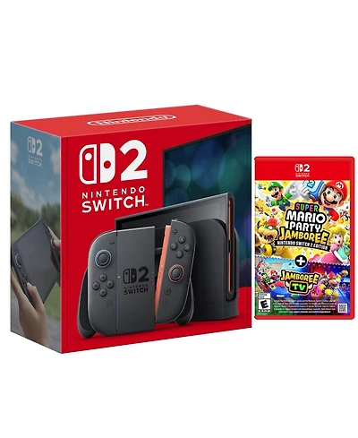 Nintendo Switch 2 Console with Super Mario Party Jamboree Bundle