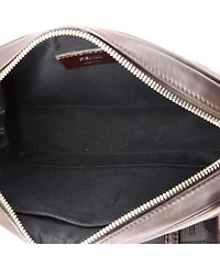 Pre-Owned Fendi Medium Logo Camera Case Bag Zucca Coated Canvas