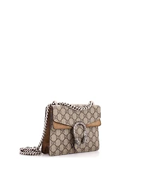 Pre-Owned Gucci Mini Dionysus Bag Gg Coated Canvas
