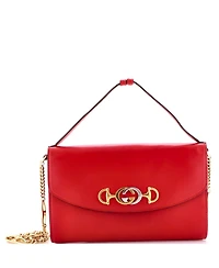 Pre-Owned Gucci Small Zumi Shoulder Bag Leather