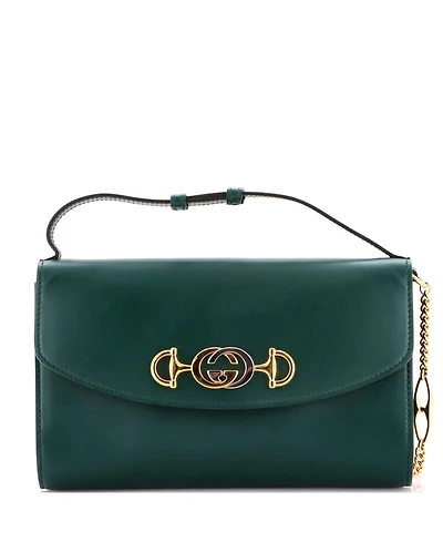 Pre-Owned Gucci Small Zumi Shoulder Bag Leather