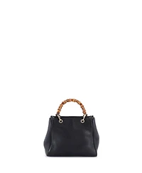 Pre-Owned Gucci Mini Bamboo Shopper Tote Leather
