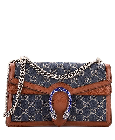 Pre-Owned Gucci Small Dionysus Bag Gg Denim