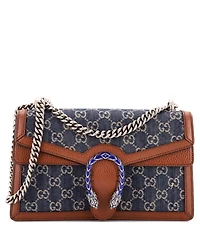 Pre-Owned Gucci Small Dionysus Bag Gg Denim