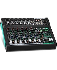Pyle 10-Ch. Bluetooth Studio Mixer with Dsp Effects PMX510