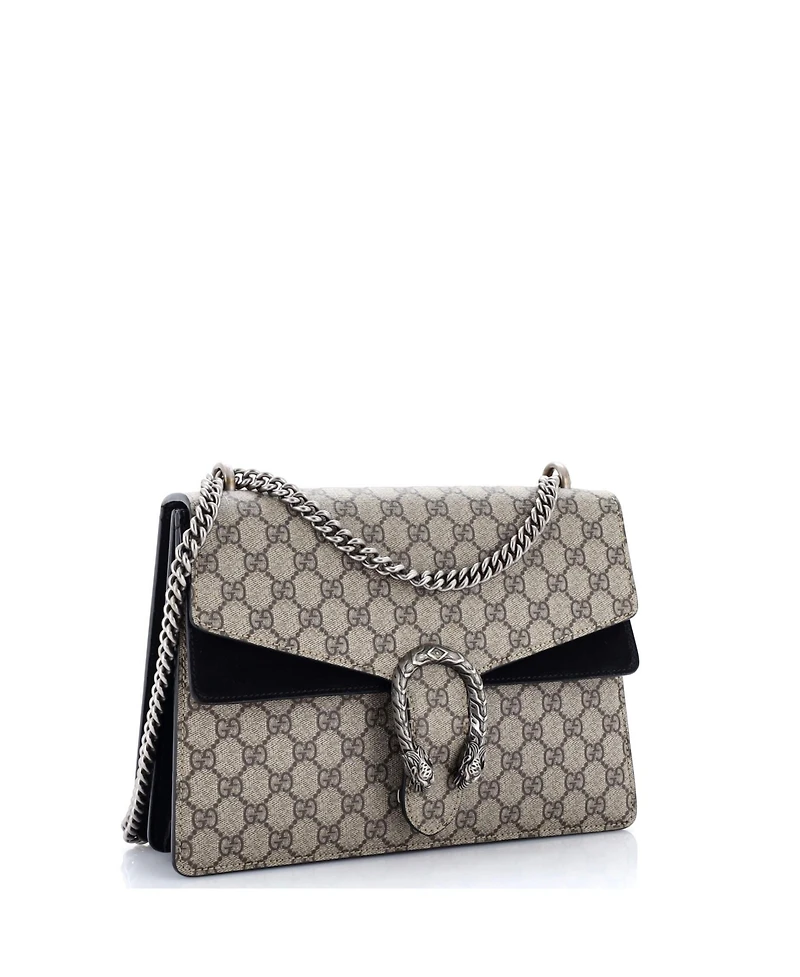 Pre-Owned Gucci Dionysus Bag Gg Coated Canvas