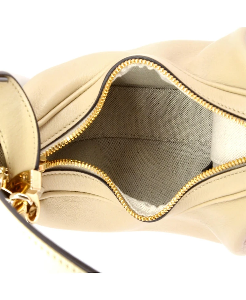 Pre-Owned Gucci Small Attache Shoulder Bag Leather