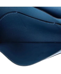 Pre-Owned Hermes Dogon Duo Combined Wallet Leather