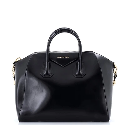 Pre-Owned Givenchy Medium Antigona Bag Glazed Leather