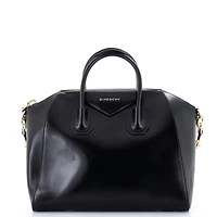 Pre-Owned Givenchy Medium Antigona Bag Glazed Leather