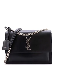 Pre-Owned Saint Laurent Medium Sunset Crossbody Bag Leather