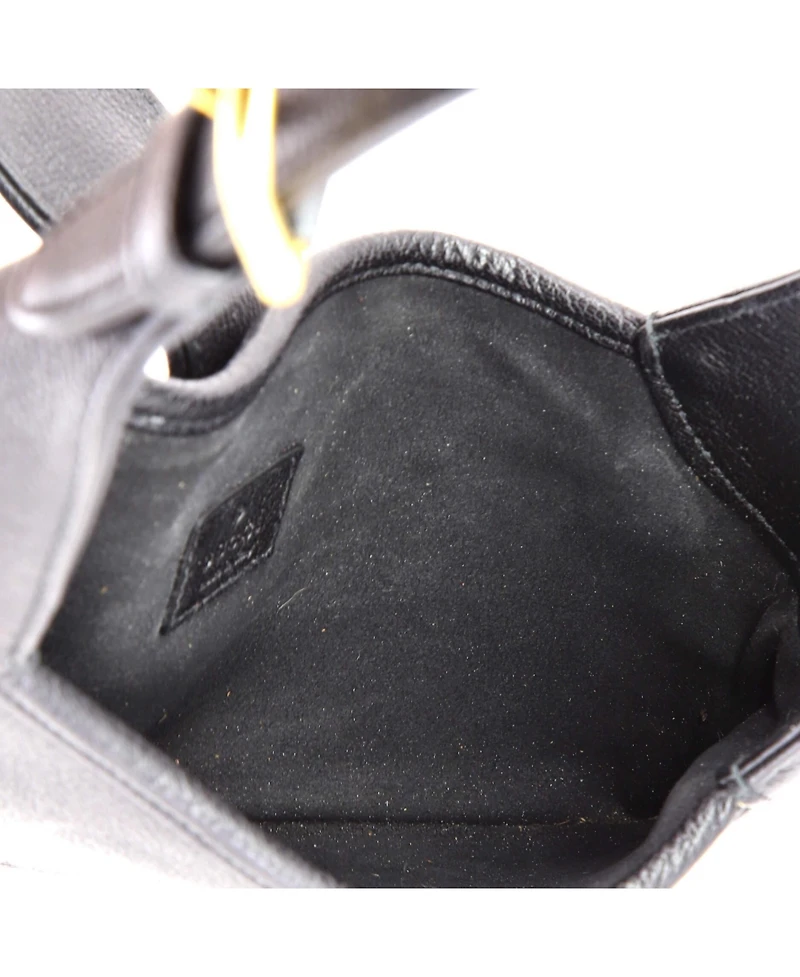 Pre-Owned Gucci Small Monochrome Aphrodite Shoulder Bag Leather