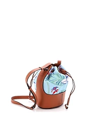 Pre-Owned Loewe Small Paula's Ibiza Balloon Bucket Bag Printed Canvas and Leather