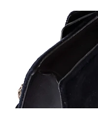 Pre-Owned Gucci Super Mini Dionysus Bag Crystal Embellished Velvet