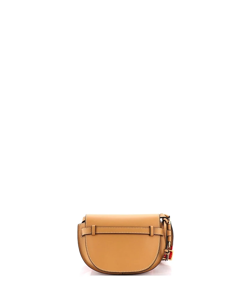 Pre-Owned Loewe Mini Gate Dual Shoulder Bag Leather