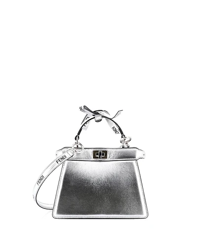 Pre-Owned Fendi Petite x Marc Jacobs Peekaboo ISeeU Bag Leather