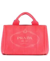 Pre-Owned Prada Mini Canapa Tote Canvas
