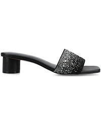Journee Collection Women's Flora Evening Slip-On Sandals