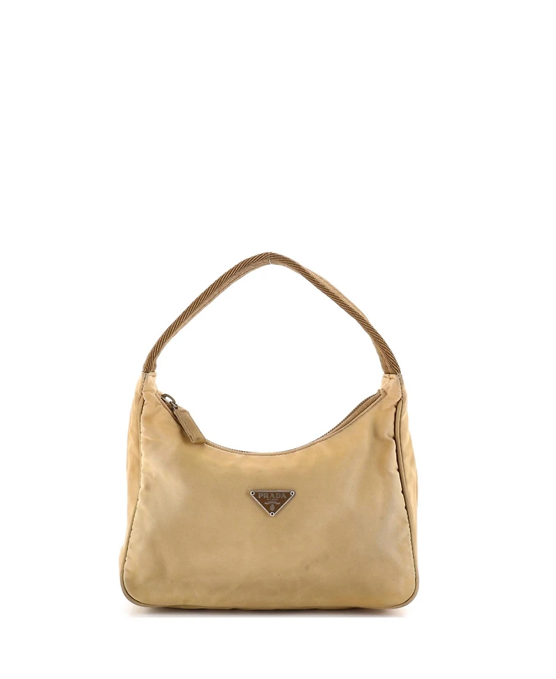 Pre-Owned Prada Mini Hobo Tessuto