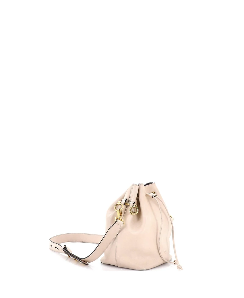 Pre-Owned Fendi Small Mon Tresor Bucket Bag Leather