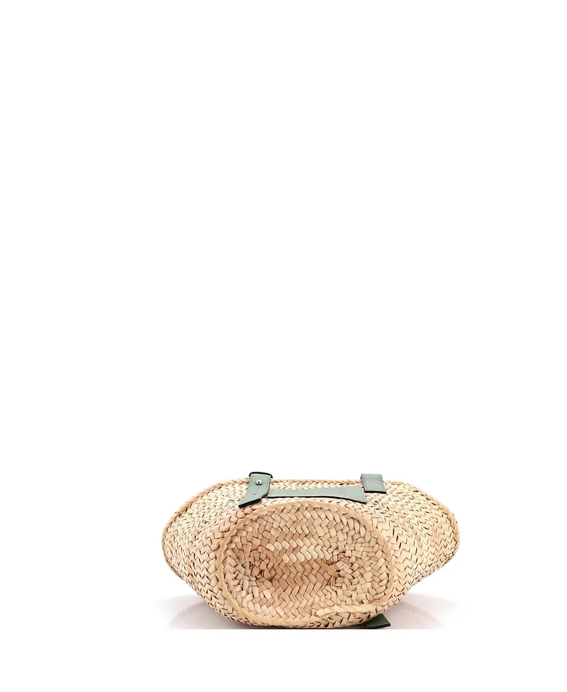 Pre-Owned Loewe Small Basket Tote Raffia