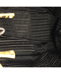 Pre-Owned Prada Large Double Zip Lux Tote Saffiano Leather