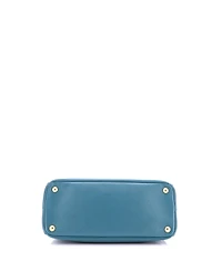 Pre-Owned Prada Small Double Zip Lux Tote Saffiano Leather