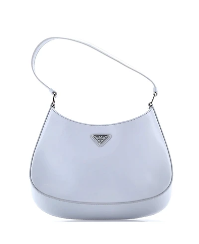 Pre-Owned Prada Medium Cleo Shoulder Bag Spazzolato Leather