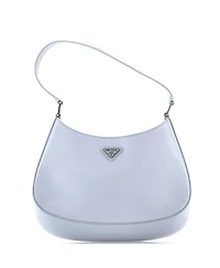 Pre-Owned Prada Medium Cleo Shoulder Bag Spazzolato Leather