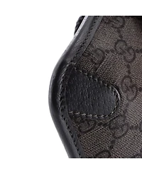 Pre-Owned Gucci Ophidia Flap Belt Bag Gg Coated Canvas with Leather