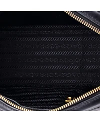 Pre-Owned Prada Small Camera Bag Diagramme Quilted Leather