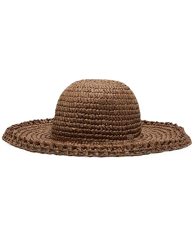 Steve Madden Women's Paper Raffia Floppy Hat
