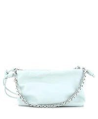 Pre-Owned Loewe Medium Flamenco Knot Chain Purse Bag Leather