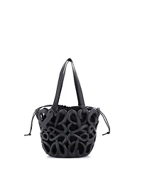 Pre-Owned Loewe Small Inflated Anagram Cut Out Basket Tote Rubber and Leather