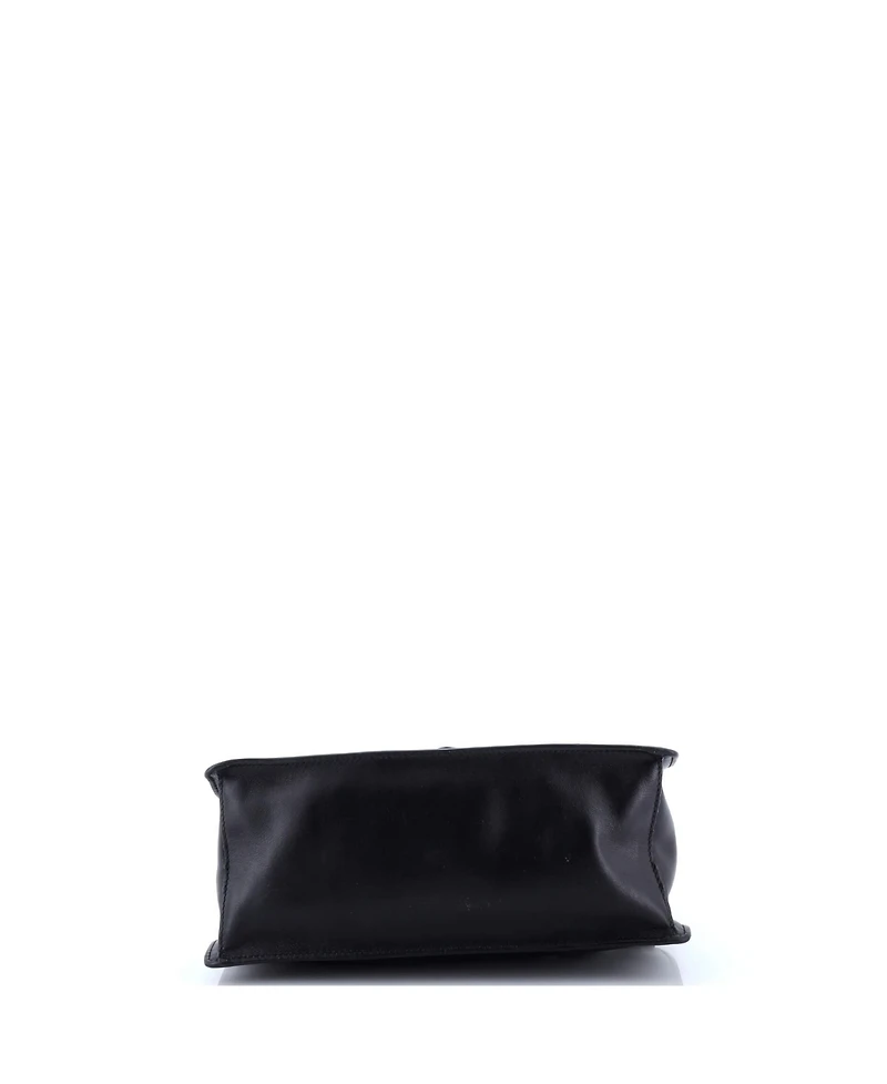 Pre-Owned Prada Medium Cahier Convertible Shoulder Bag City Calf and Saffiano
