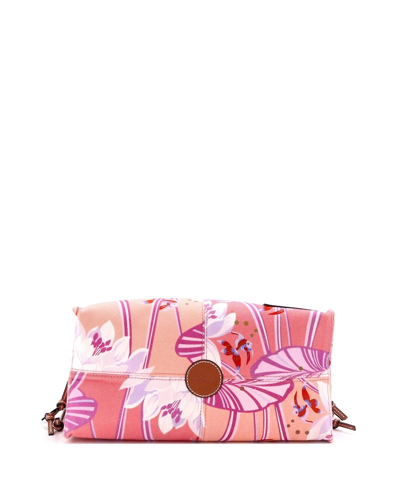 Pre-Owned Loewe Small Paula's Ibiza Cushion Tote Printed Canvas