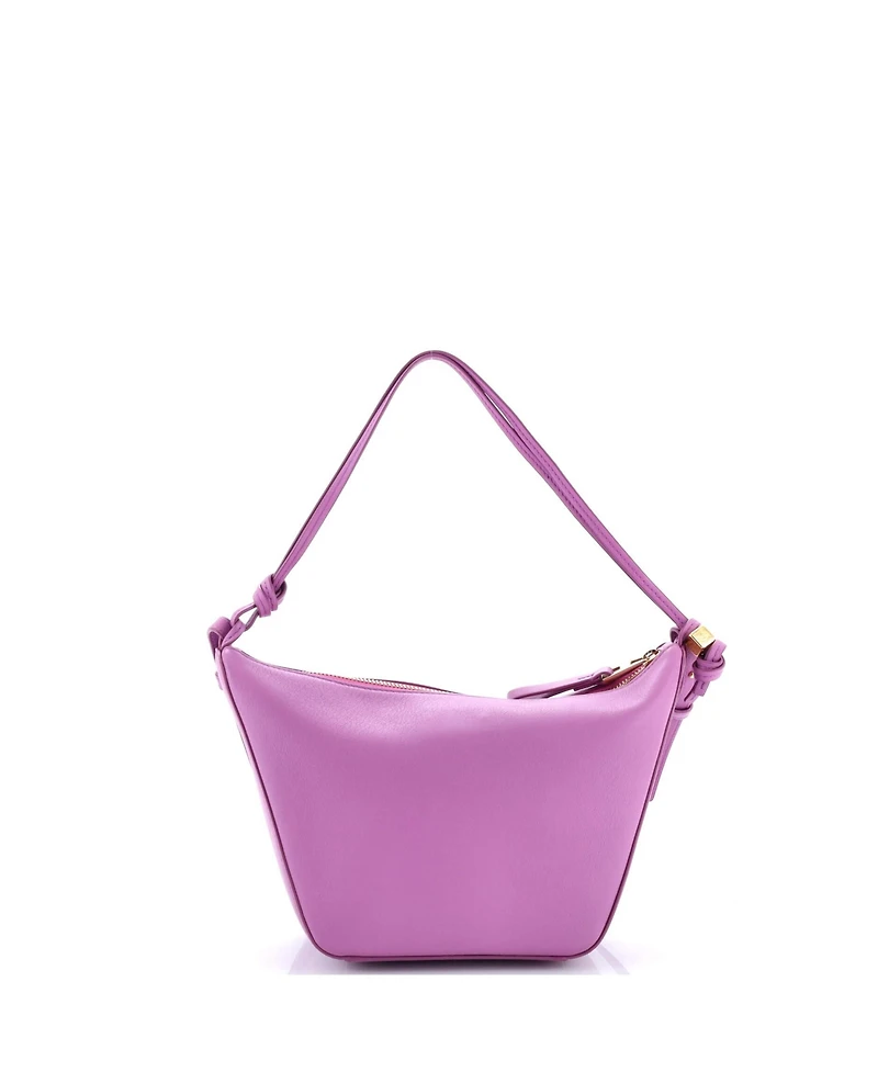 Pre-Owned Loewe Mini Hammock Hobo Leather